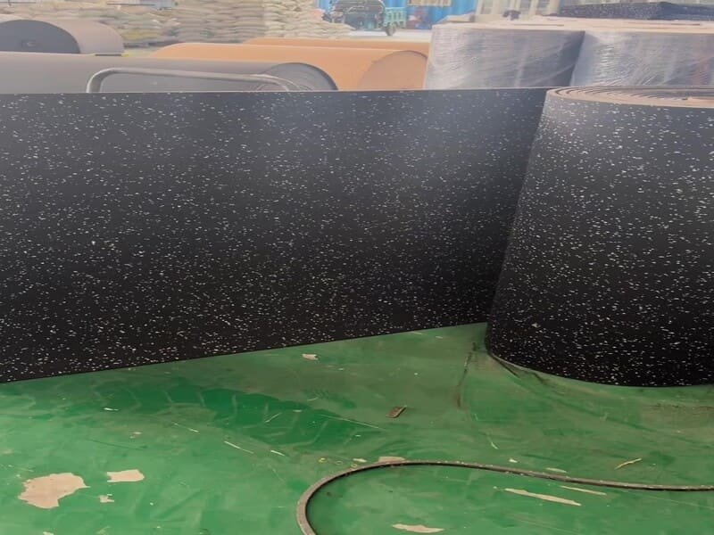 securing rubber flooring